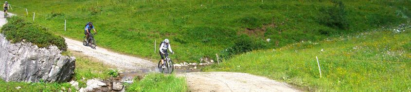 MTB-Familien-Transalp Garmisch - Gardasee. Foto: Hans Dachs.